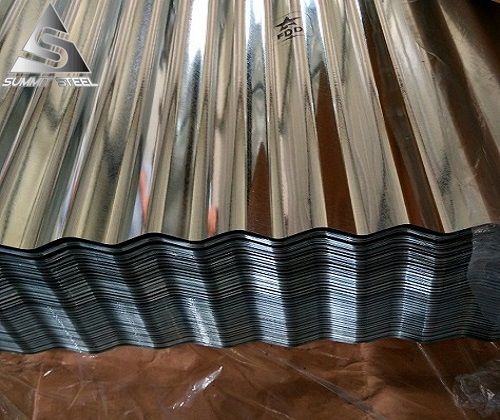 GI corrugated sheet