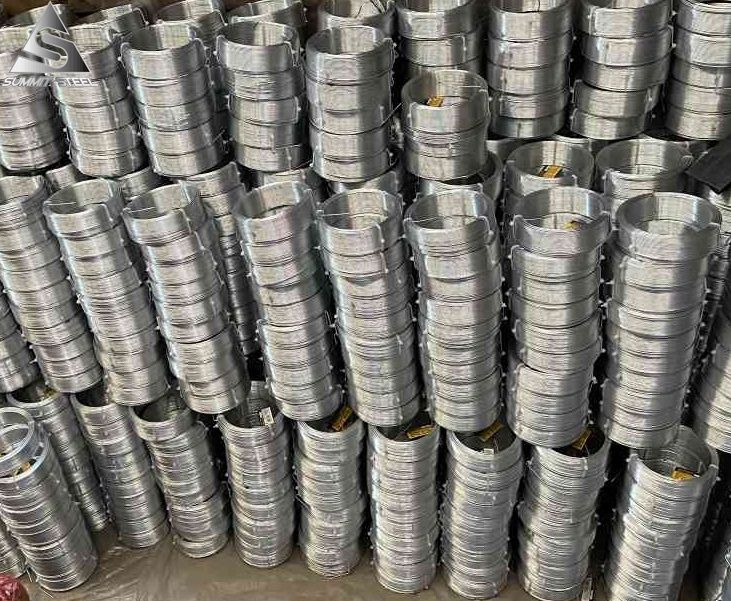 Compact galvanized wire